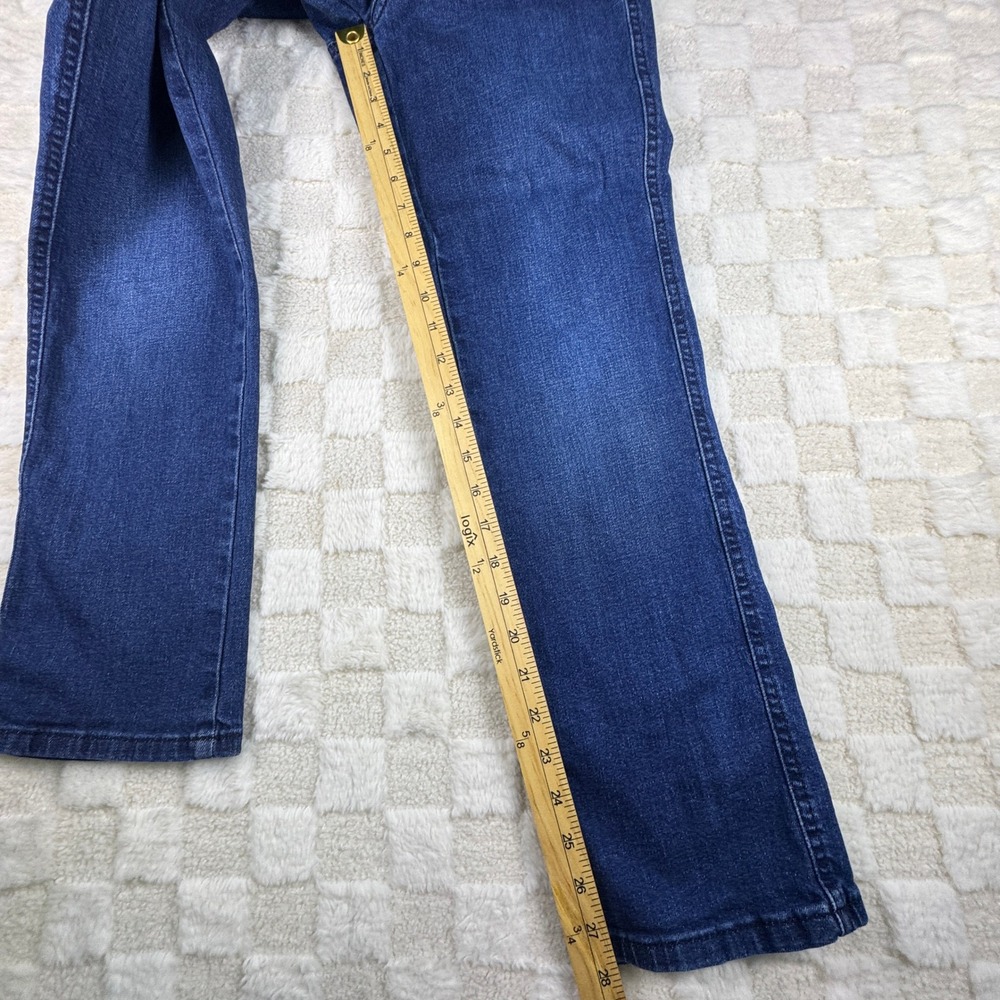 Kuhl Womens Straight Leg Jeans Dark Indigo Blue Denim Outdoor Pants Size 2 - Picture 2 of 15